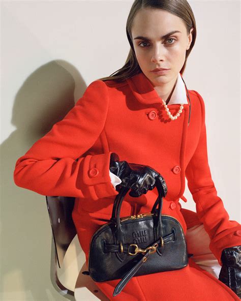 Cara Delevingne Fronts Her First Miu Miu Ad Campaign for Fall 